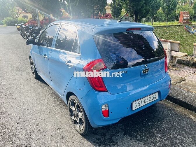 Kia Morning 2011 Xanh Tự động
