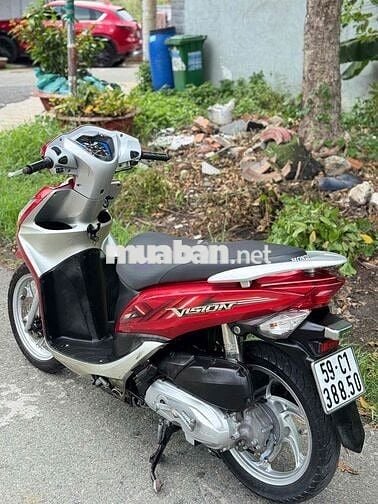 Honda Vision 2013 Đỏ bạc