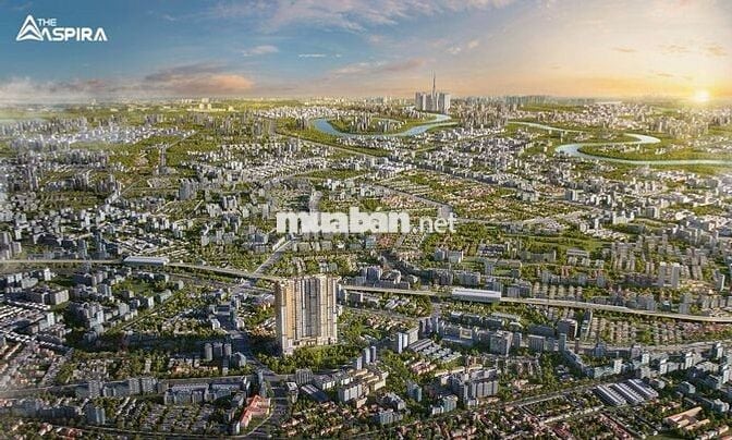 THE ASPIRA NGAY 2 GA METRO LÕI TOD CẤT NÓC VƯỢT TIẾN ĐỘ CHỈ 38.6TR/M²