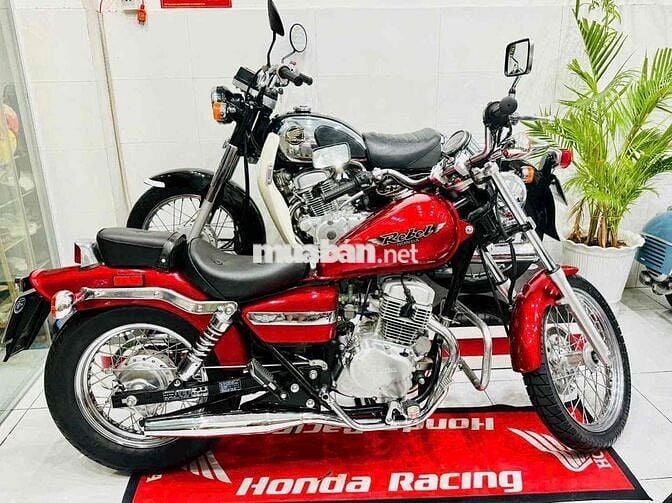 Honda Rebel 125 1998 Đỏ mận