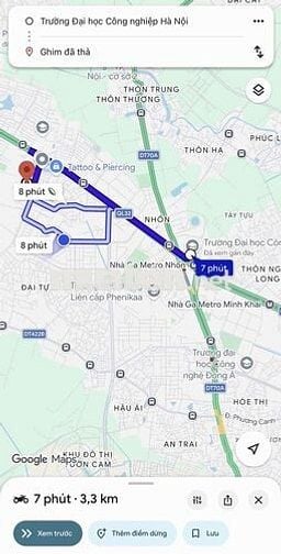 Cho thuê phòng Gần đại học Công nghiệp-Hoài đức