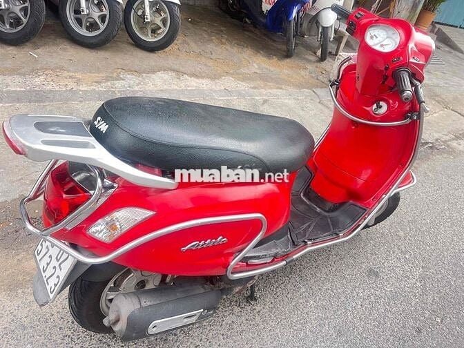 SYM Attila màu Đỏ Alizabert