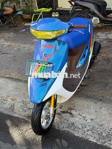 Honda Dio SR Xanh trắng máy 44 ngoại hình kiểng