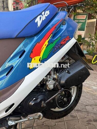 Honda Dio SR Xanh trắng máy 44 ngoại hình kiểng
