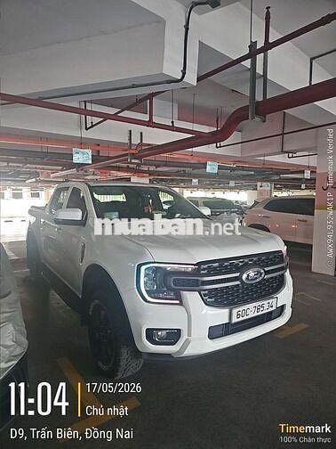 Ford Ranger XLS 2025 4x2 15000 km Trắng