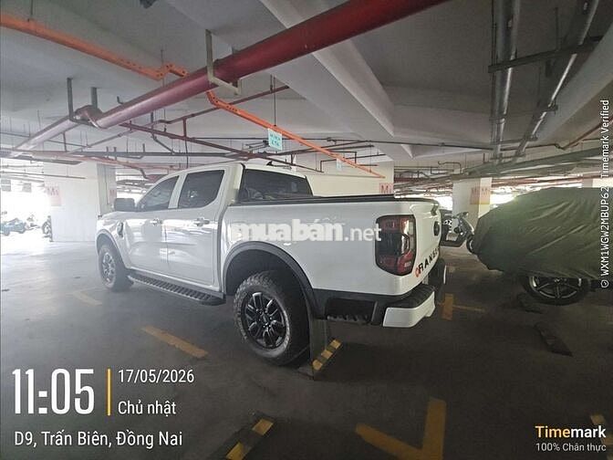 Ford Ranger XLS 2025 4x2 15000 km Trắng