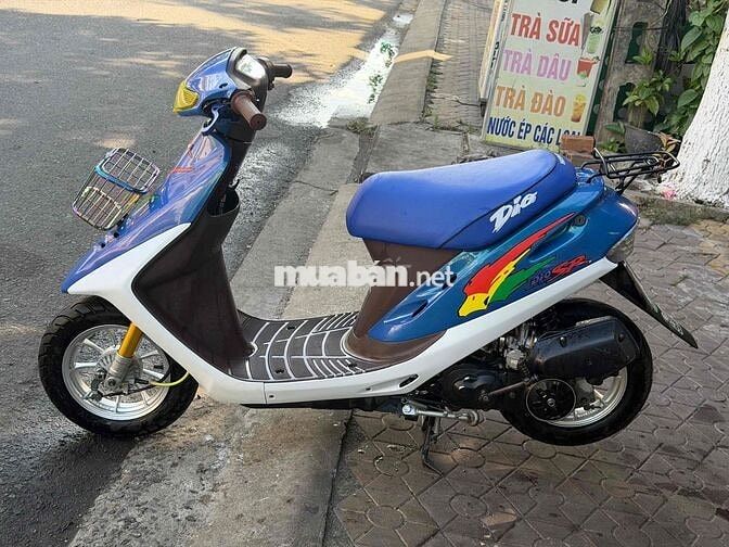 Honda Dio SR Xanh trắng máy 44 ngoại hình kiểng