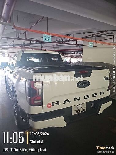 Ford Ranger XLS 2025 4x2 15000 km Trắng