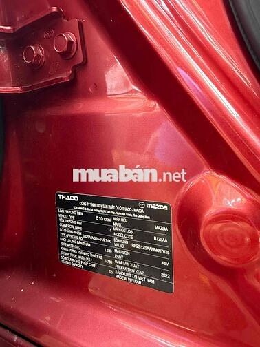 Mazda 3 Luxury 2022 Đỏ 90.000 km