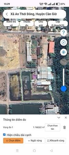 Bán đất trung tâm xã An Thới Đông ( huy hoạch đất ở)