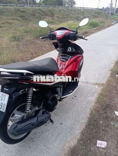Honda Air Blade FI 2015 Đỏ đen bs 65 
