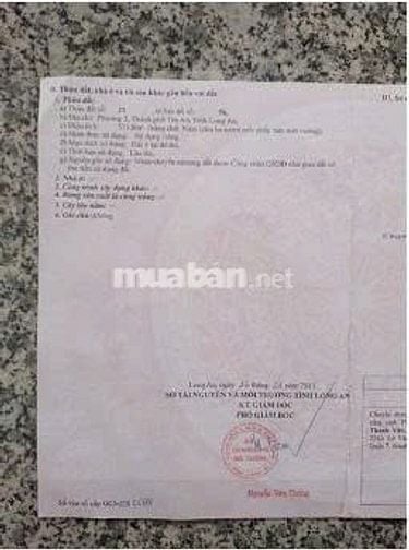 🏡 BÁN NHÀ ĐẤT KÈM PHÒNG TRỌ – VỊ TRÍ ĐẸP TP. TÂN AN