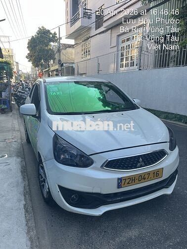 Mitsubishi Mirage Trắng 5 chỗ