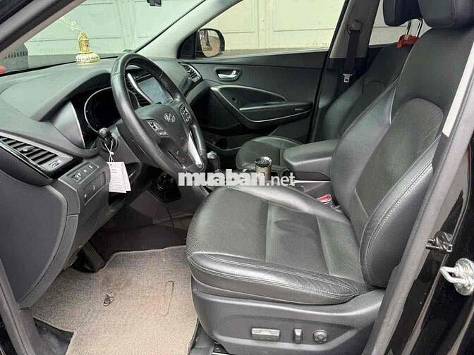 Hyundai SantaFe 2015 Xăng Tự động 70000 km Đen
