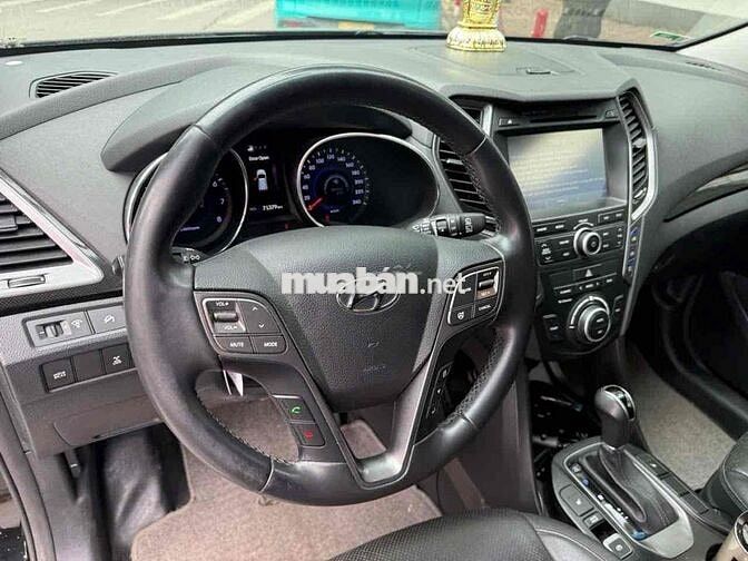 Hyundai SantaFe 2015 Xăng Tự động 70000 km Đen