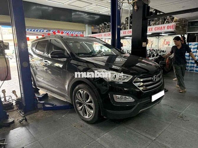 Hyundai SantaFe 2015 Xăng Tự động 70000 km Đen