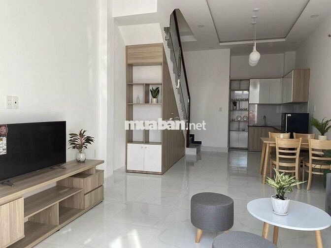 Cho thuê nhà Tân Trang, 3pn2wc, hẻm thông, chỉ 10tr/tháng