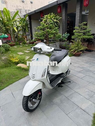 Vespa Sprint 125Abs 2018 trắng rin xe chuẩn lướt
