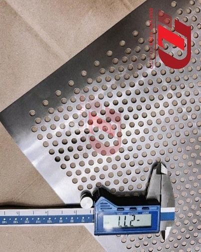 Tấm thép đột lỗ Thép 1mm 1m x 2m