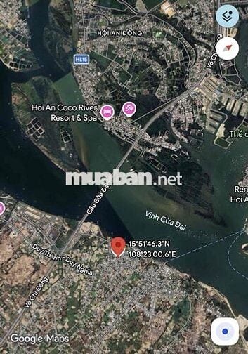 Cần Bán Lô Đất Diện Tích Lớn - Gần Hội An