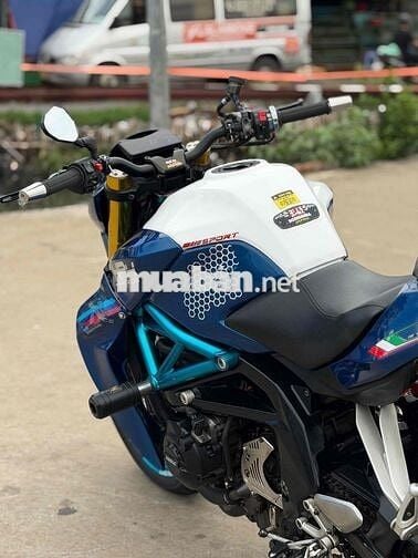 Benelli BN600i 2014 Non Abs Xanh 4 Máy Hú tê Tái