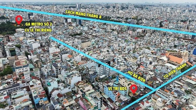 Bán nhà mặt tiền kinh doanh đường Tô Hiến Thành, Phường 15, Quận 10