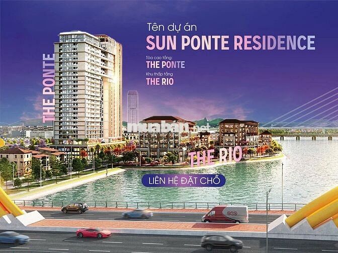 BÁN CĂN HỘ 3PN SUN PONTE VIEW TRỰC DIỆN SÔNG HÀN, TTTP, GIÁ TỐT