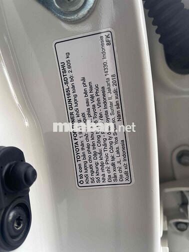 Fortuner 2018 số tự động, xe nhập Indonesia