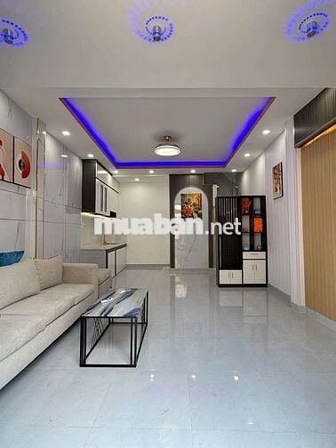 4,8T - Hẻm xe hơi thông - trung tâm gò vấp 