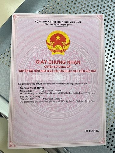 Bán nhà làng nghề Kiêu Kỵ Gia Lâm HN