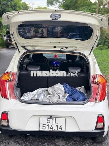 Kia Morning 2015 1.3 Số sàn 90000 km Trắng