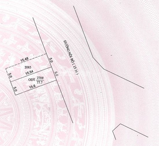 Bán 328,3m2 đất ODT tại P.Thường Thạnh, Q.Cái Răng, Cần Thơ