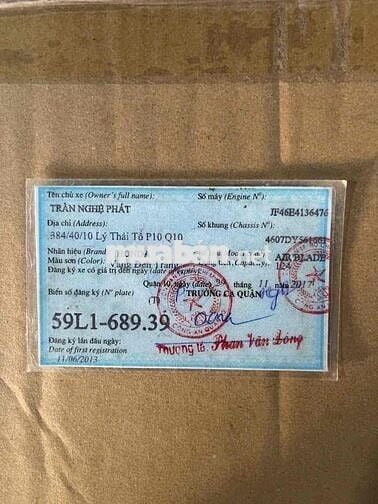 AB FI 2013 TPHCM CÓ HỖ TRỢ GÓP OĐ CÓ ĐỖI XE