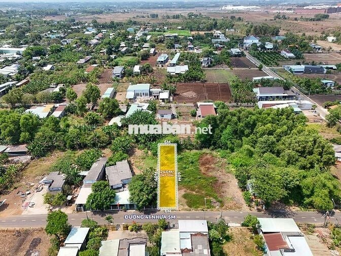 Bán 𝟲𝗺 mặt tiền đường 𝟰𝟭, gàn ngã tư số 𝟭𝟬, Nghĩa Thành, Châu Đức