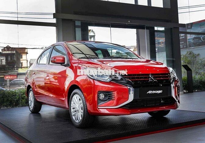 Mitsubishi Attrage Trắng Mới 100%