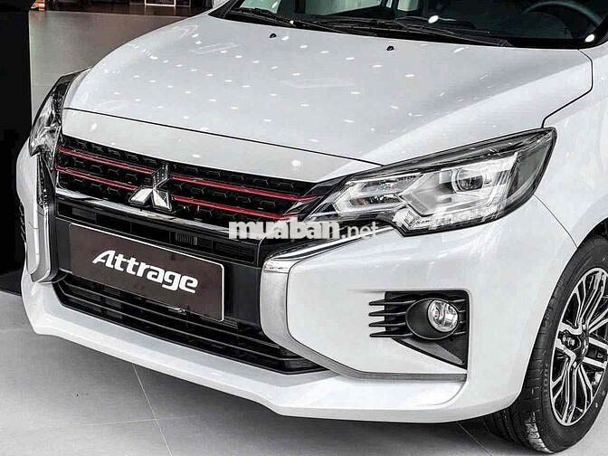 Mitsubishi Attrage Trắng Mới 100%