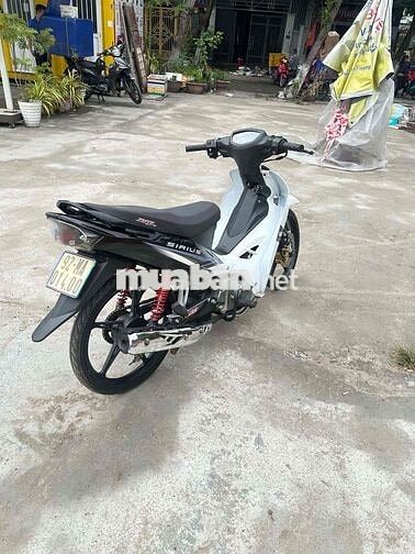 Yamaha Sirius 50cc 2023 Trắng đen