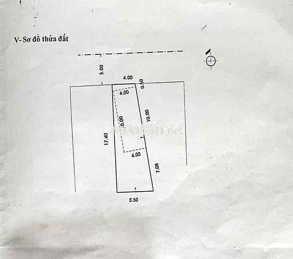 Nhà Hẻm 90 Trần Văn Ơn Tân Sơn Nhì hẻm 12m nhà Cấp 4, 4m x 18m nở 5.5m
