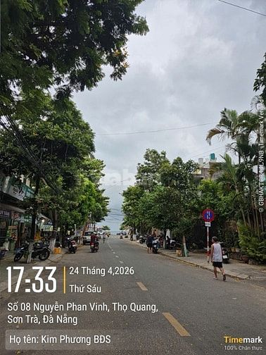 Giá tốt, đất MT Nguyễn Phan Vinh cách biển 100m, DT 110m2, Ngang  6m 
