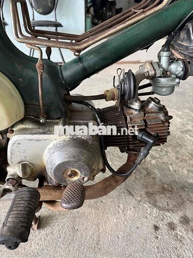 Honda C70 Xanh