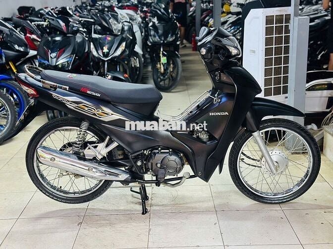 XE MÁY THỊNH PHÁT- WAVE A 110 ĐEN NHÁM 2023 ĐỘ ĐẸP