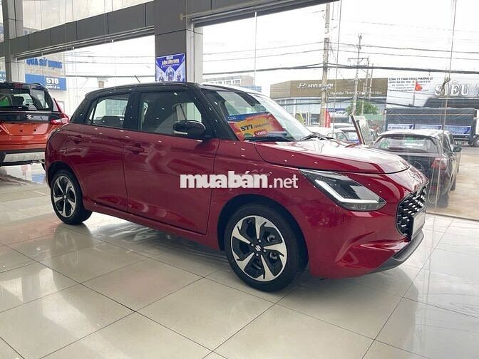 Suzuki Swift Hybrid 2026 Đỏ giao ngay chỉ 180 tr