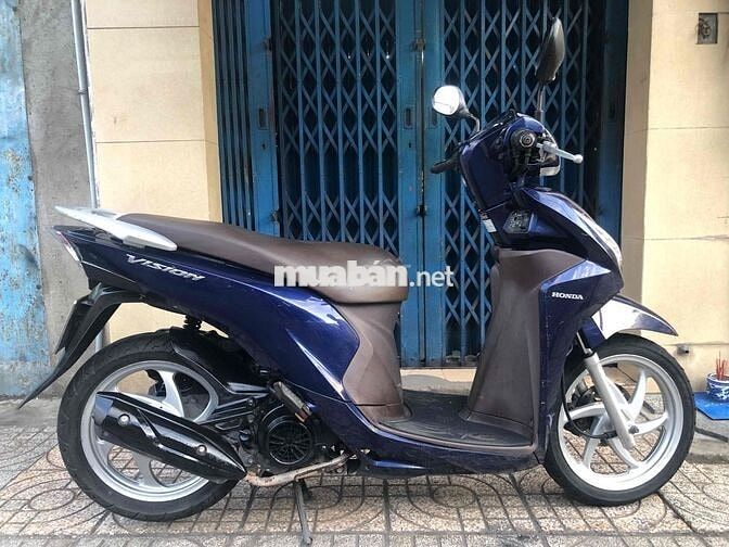 Honda Vision 2015 Xanh đậm
