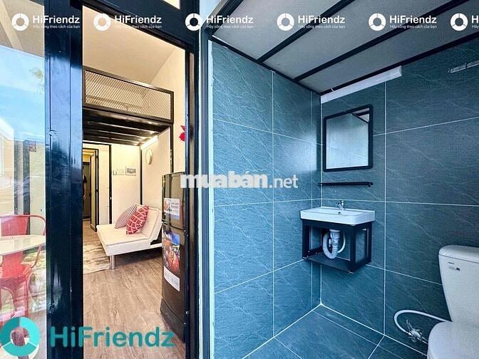 CHO THUÊ PHÒNG CÓ GÁC BANCOL GIÁ RẺ THANG MÁY NGAY VƯỜN LÀI TÂN PHÚ