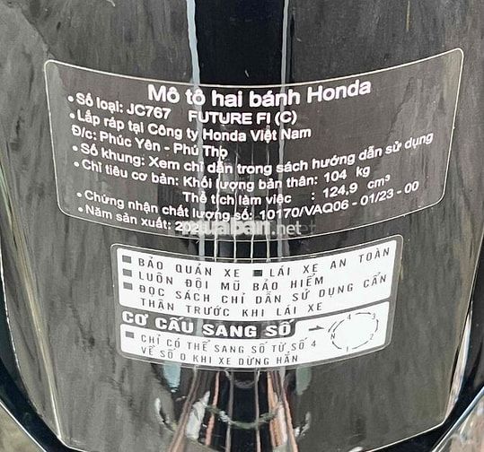 Honda Future LED 125/2026 odo 2k bao kí giấy