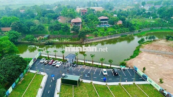 BÁN LÔ ĐẤT VIEW HỒ, HOÀ LẠC, 2 Ô TÔ TRÁNH 100M, MT 6M, 3 TỶ, HOÀ LẠC