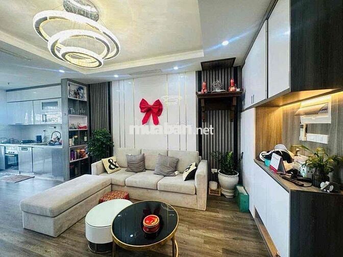 Cho thuê căn hộ chung cư Hateco Xuân Phương 80m2 3PN 2WC căn góc full
