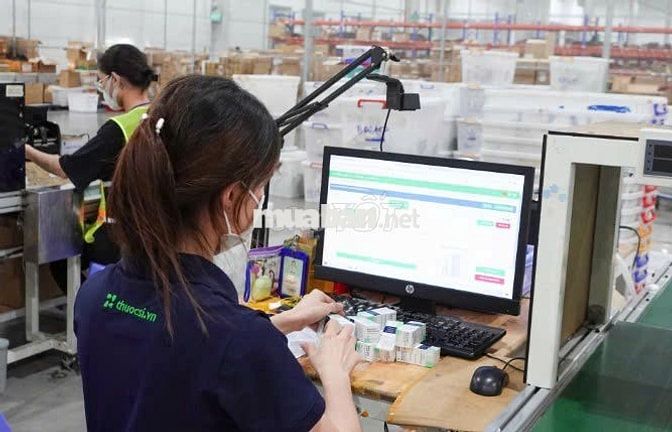 TUYỂN DỤNG NHÂN VIÊN KHO THUỐC CHÍNH THỨC LÂU DÀI
