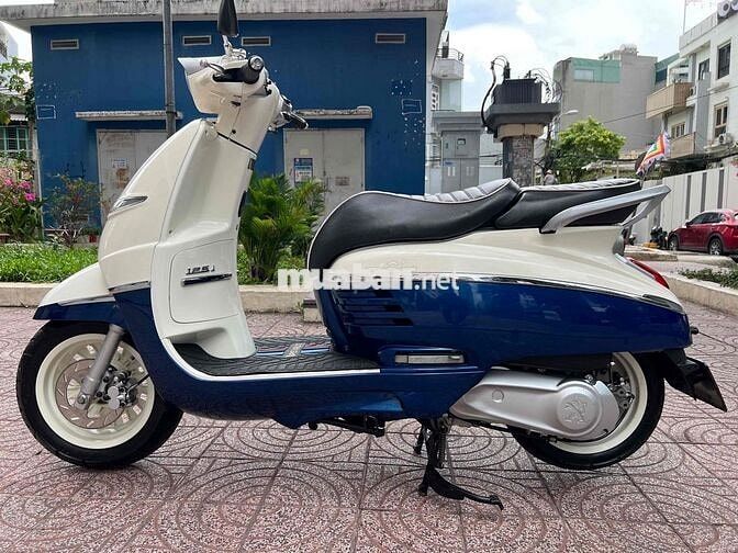 Peugeot Django 125 2022 Trắng xanh