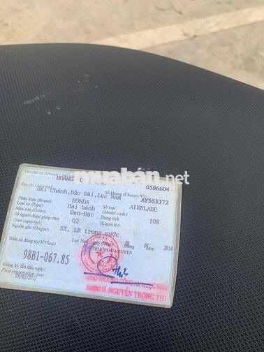 Honda Airblade2011-Bạc